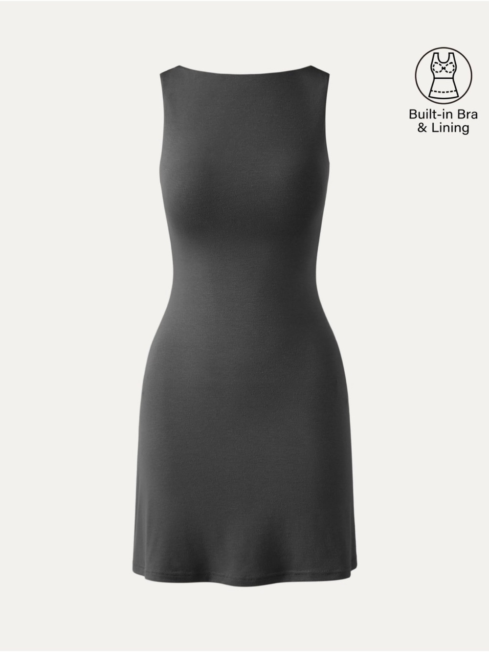 OGL backless mini dress